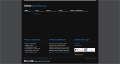 Desktop Screenshot of jimsteinerlaw.com